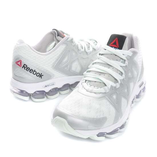  خرید  کفش کتانی ریباک مخصوص دویدن و پیاده روی   Reebok JetFuse V71956 طوسی سفید 